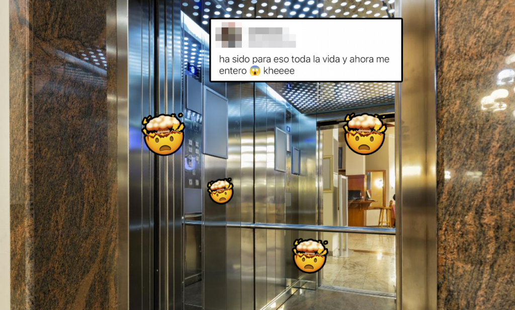 el verdadero motivo por el qué hay espejo en los ascensores