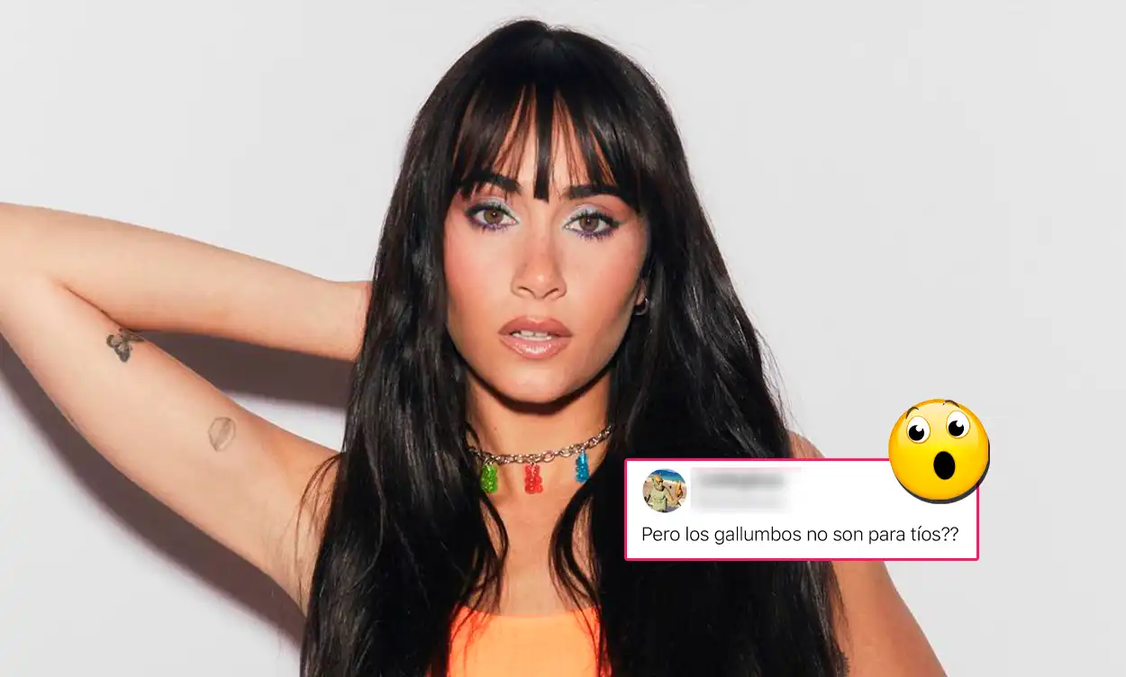 Aitana surprises by joining the fashion of wearing underwear and the photo goes viral