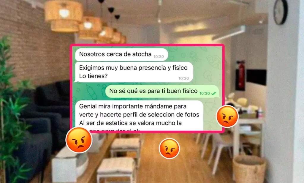 Le piden para un trabajo tener "muy buen físico" y la respuesta de ella arrasa en las redes