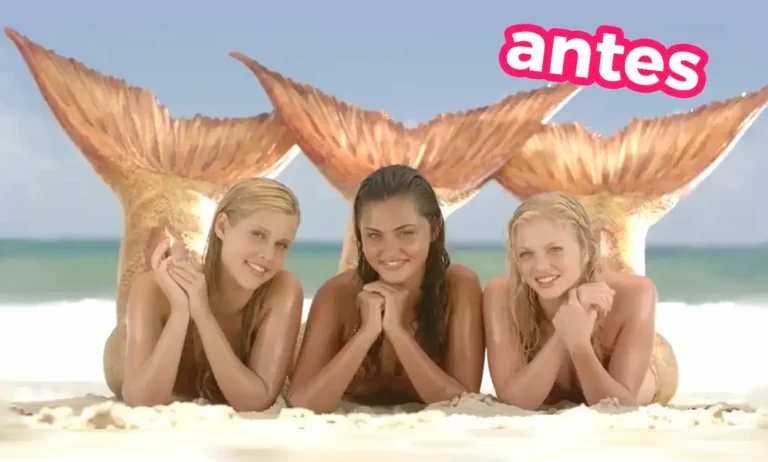 Las sirenas de H2O antes