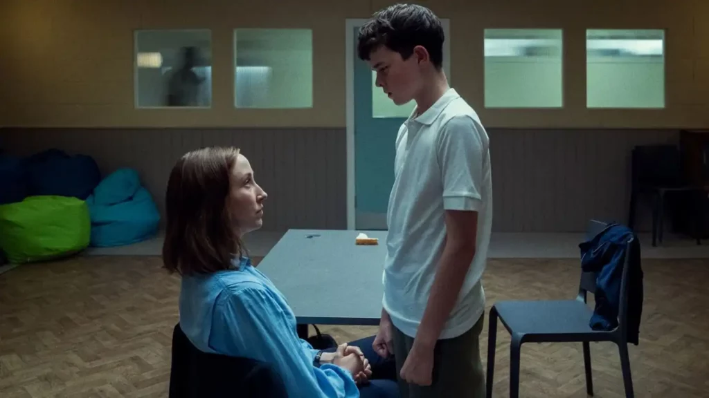 Jamie y su psicóloga en 'Adolescence'