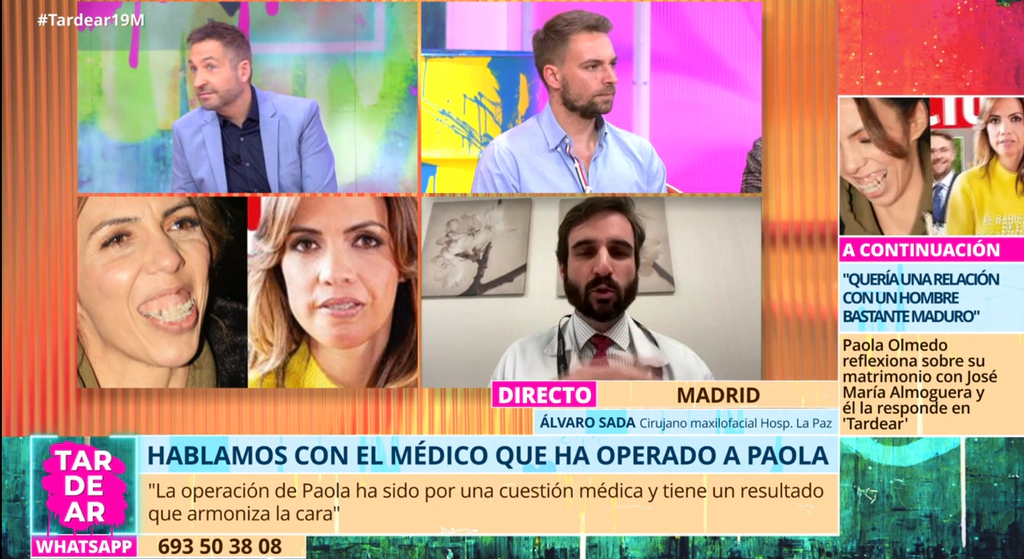 Álvaro Sada fue entrevistado en el programa 'TardeAR'.
