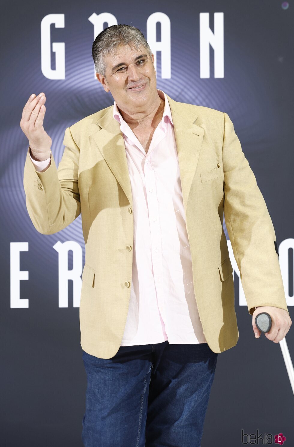 Pedro estuvo en la presentación de 'GH 19' en el FesTVal de Vitoria.