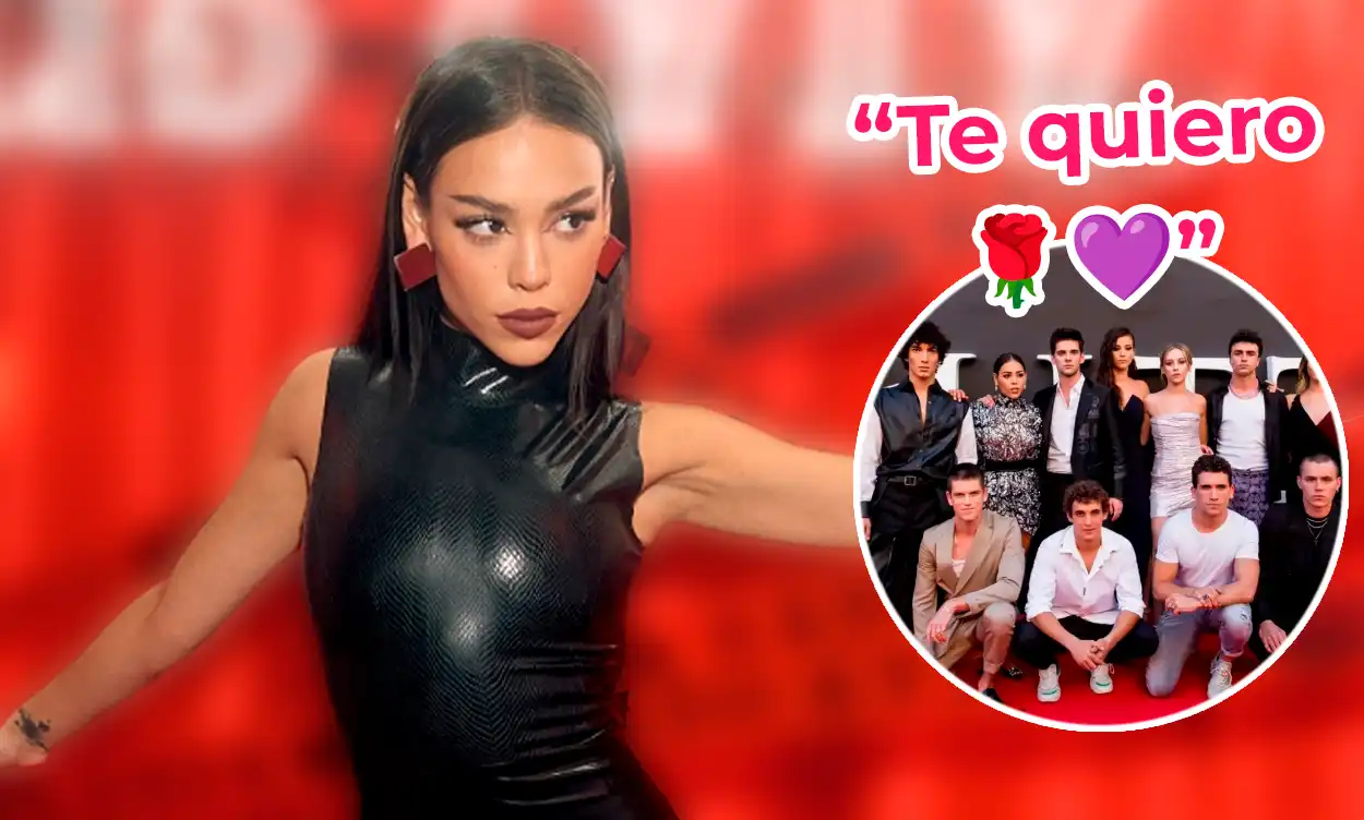 Danna Paola podría estar con un actor de Élite