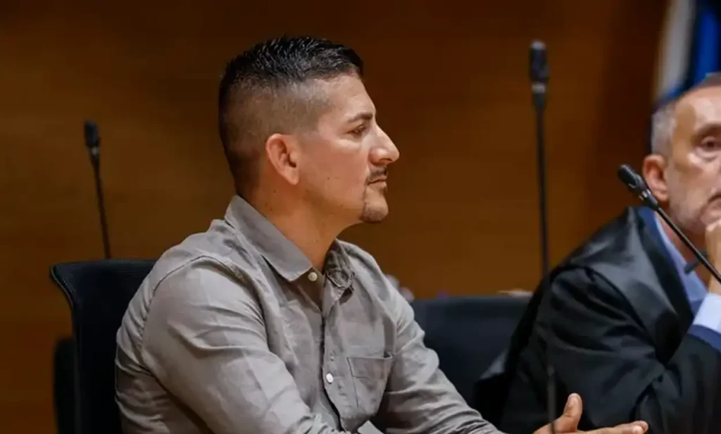 Juan Francisco Vargas en el juicio