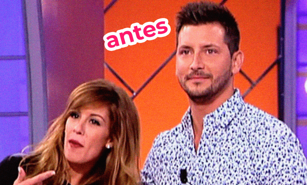 Susana Megan y Manu Lombardo antes